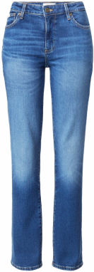 GUESS JEANS Džínsy  nebielená / modrá denim / červená / čierna