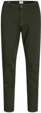 JACK & JONES Chino nohavice 'JJIMARCO JJBOWIE'  tmavozelená