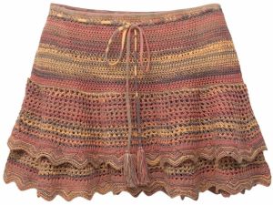 Pull&Bear Sukňa  brokátová / marhuľová / staroružová