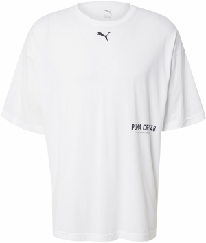 PUMA Funkčné tričko  čierna / biela