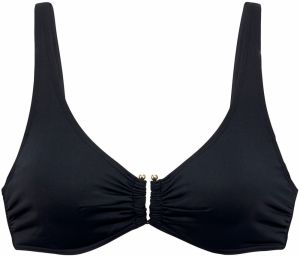 LASCANA Bikinový top  čierna