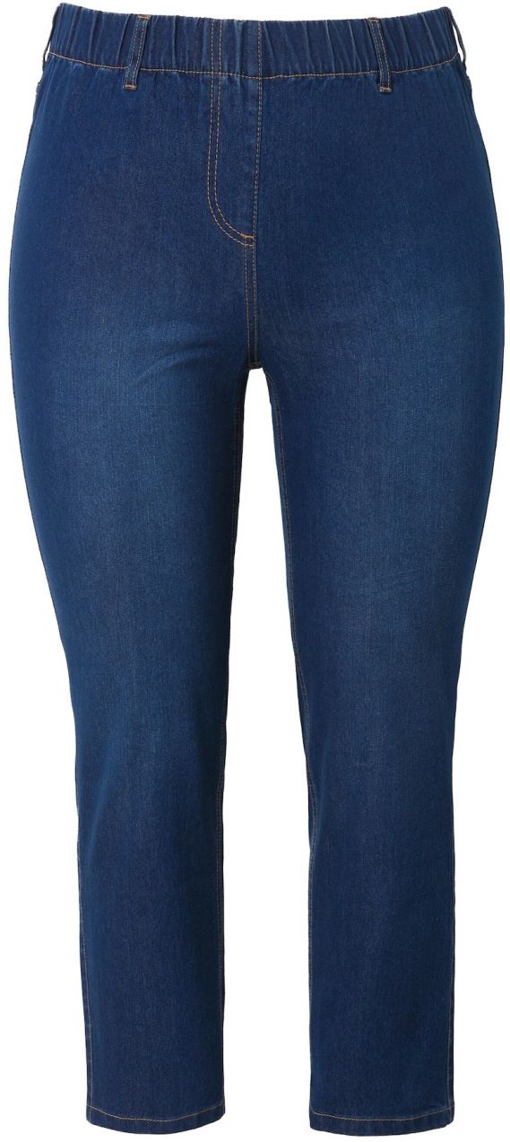 Ulla Popken Jeggings  tmavomodrá