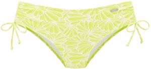VENICE BEACH Bikinové nohavičky  svetlozelená / biela
