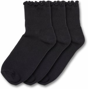 Urban Classics Ponožky 'Ruffle'  čierna