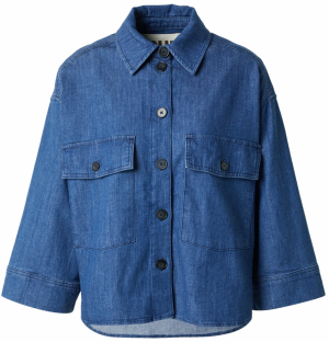 OUI Prechodná bunda  modrá denim