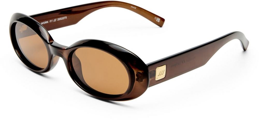 LE SPECS Slnečné okuliare 'WORK IT!'  hnedá