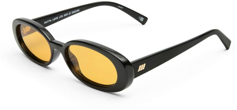 LE SPECS Slnečné okuliare 'OUTTA LOVE'  čierna