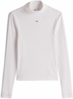 Tommy Jeans Tričko 'Essential'  biela ako vlna