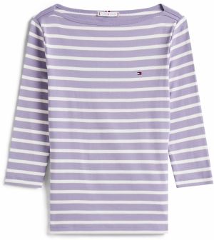 TOMMY HILFIGER Tričko 'NEW CODY'  orgovánová / biela