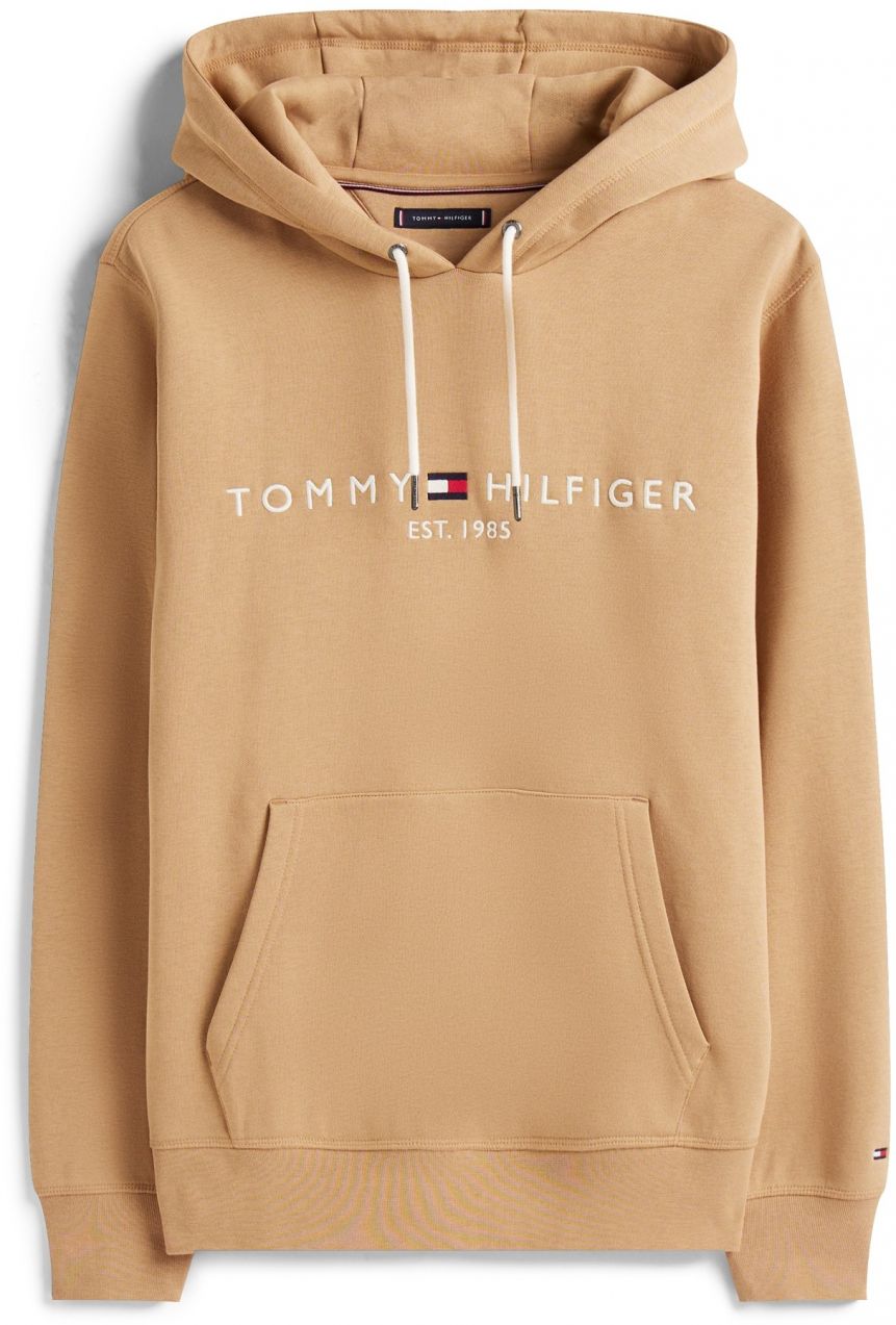 TOMMY HILFIGER Mikina  kapučíno / biela