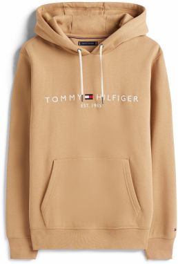 TOMMY HILFIGER Mikina  kapučíno / biela