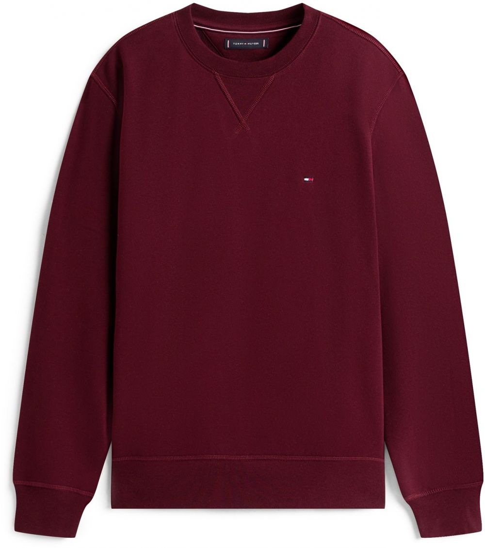 TOMMY HILFIGER Mikina 'ESS SEASONAL'  vínovo červená