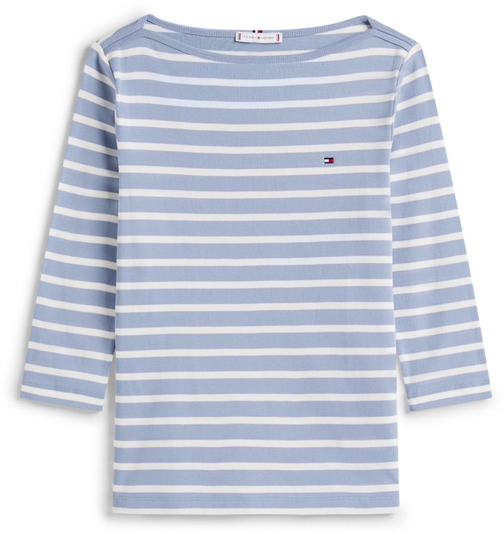 TOMMY HILFIGER Tričko 'NEW CODY'  opálová / biela