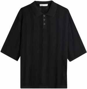 Bershka Tričko  čierna