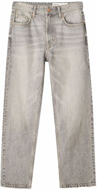 Bershka Džínsy  sivý denim