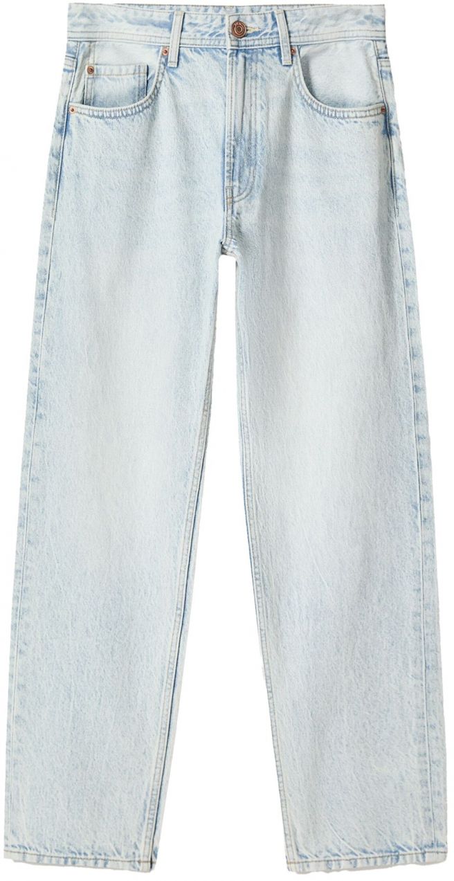 Bershka Džínsy  modrá denim