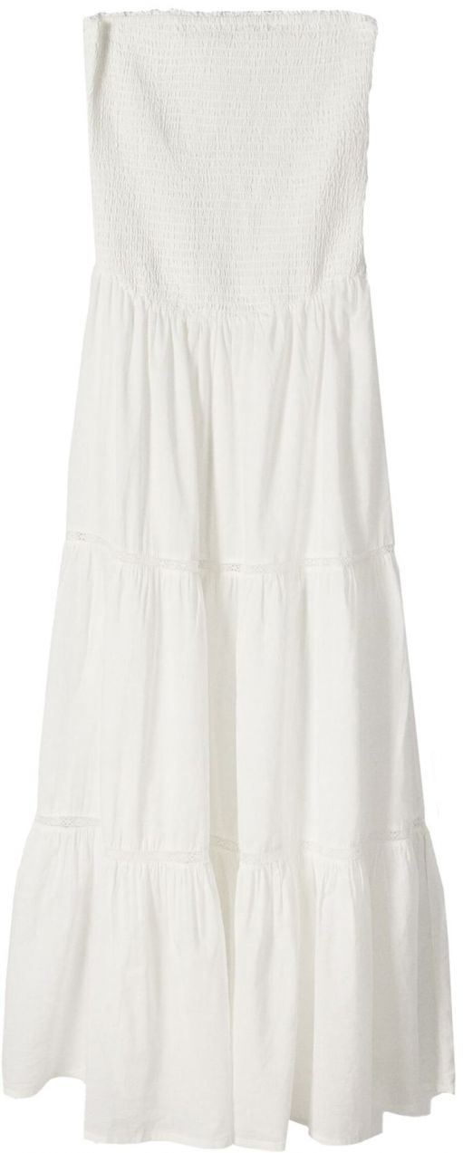 Bershka Letné šaty  biela