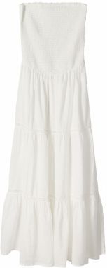 Bershka Letné šaty  biela
