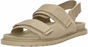 Pull&Bear Sandále  tmavobéžová