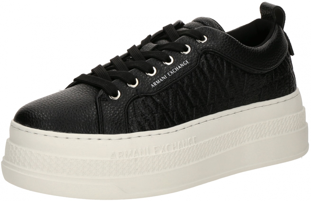 ARMANI EXCHANGE Nízke tenisky  čierna / biela