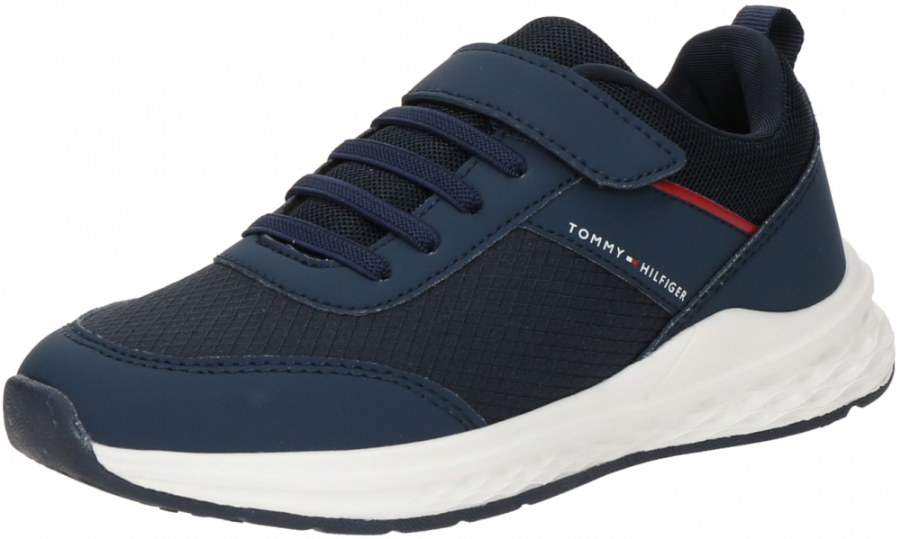 TOMMY HILFIGER Tenisky  námornícka modrá / biela