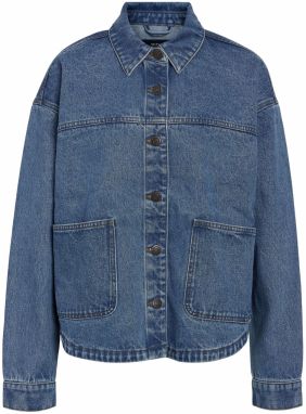 Noisy may Prechodná bunda 'NMKETTIE'  modrá denim