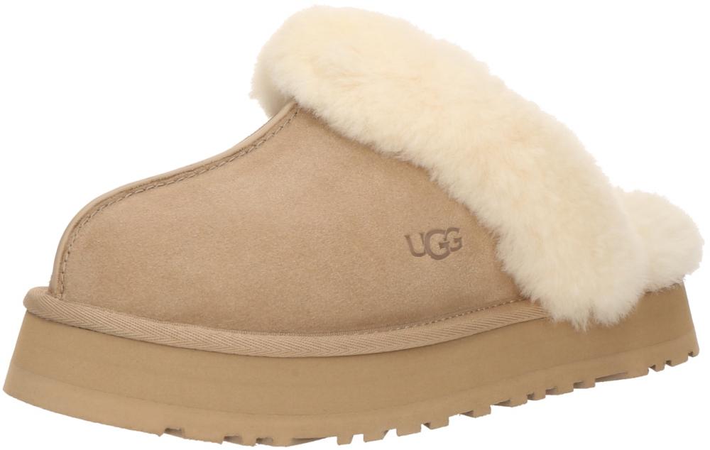 UGG Šľapky 'DISQUETTE'  béžová / krémová