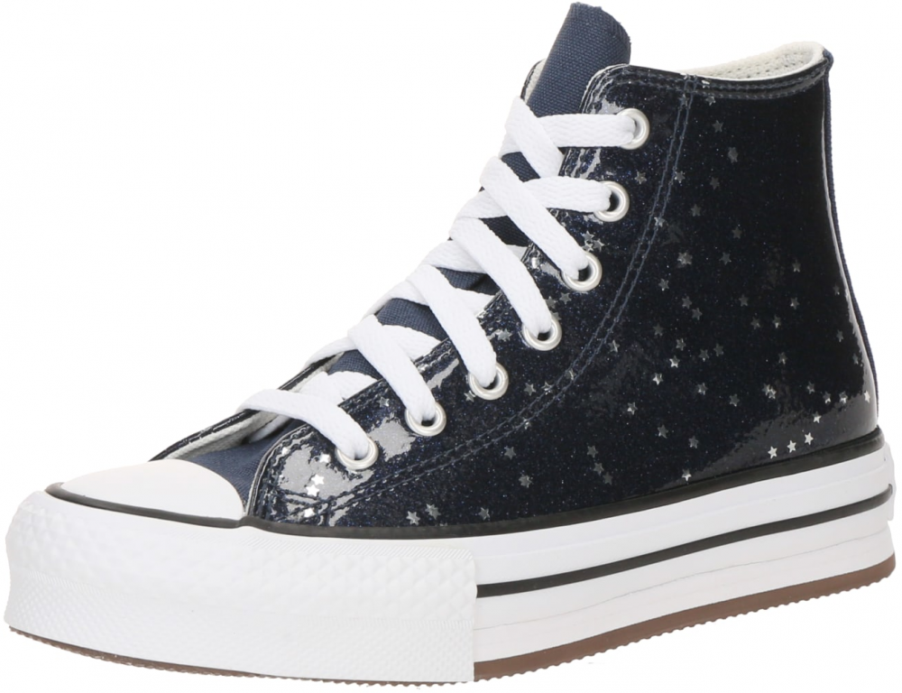 CONVERSE Tenisky 'CTAS'  námornícka modrá / strieborná / biela