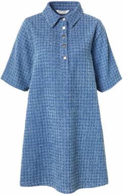 MSCH COPENHAGEN Košeľové šaty 'Ibo'  modrá denim