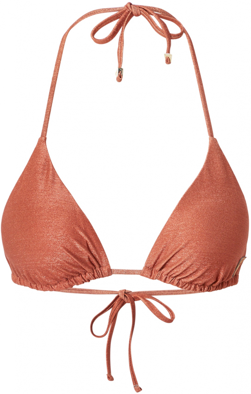 GUESS Bikinový top  hrdzavo červená