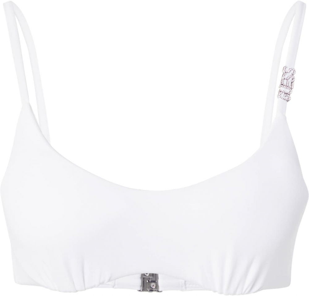 GUESS Bikinový top  biela