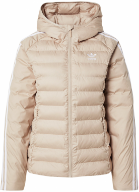 ADIDAS ORIGINALS Prechodná bunda  krémová / biela