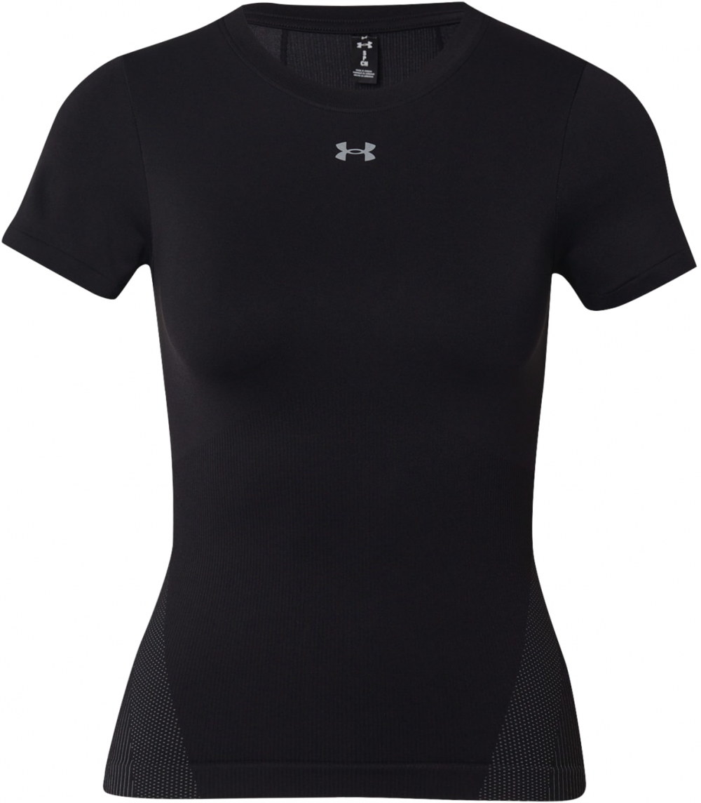 UNDER ARMOUR Funkčné tričko 'Vanish'  čierna / biela