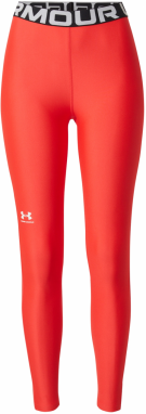 UNDER ARMOUR Športové nohavice 'Authentics'  červená / čierna / biela