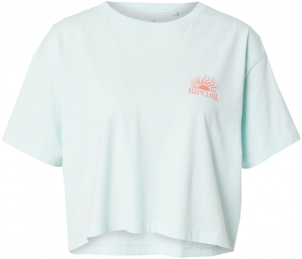 RIP CURL Funkčné tričko 'SUNRISE'  mätová / oranžová / staroružová