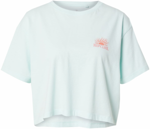 RIP CURL Funkčné tričko 'SUNRISE'  mätová / oranžová / staroružová