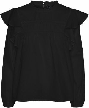 VERO MODA Blúzka 'Trine'  čierna