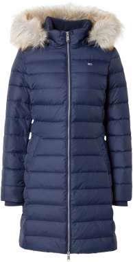 Tommy Jeans Prechodný kabát 'Essential'  námornícka modrá