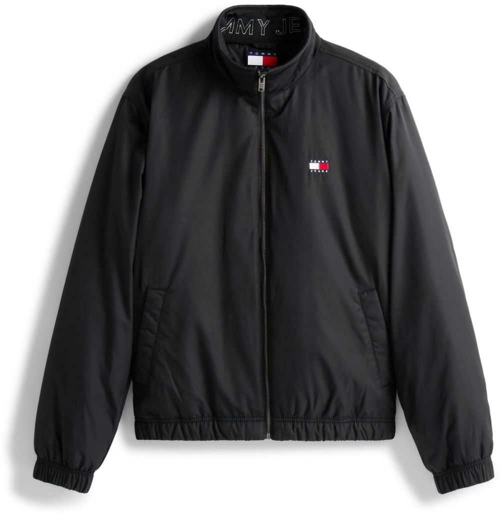 Tommy Jeans Prechodná bunda 'Essential'  námornícka modrá / červená / čierna / biela