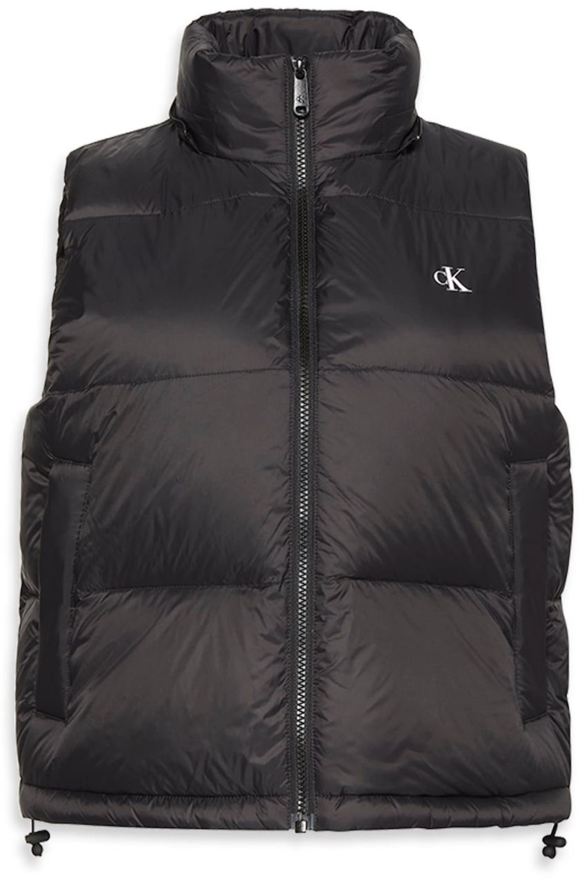 Calvin Klein Jeans Vesta 'ESSENTIAL'  čierna