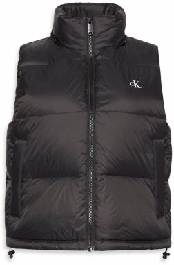 Calvin Klein Jeans Vesta 'ESSENTIAL'  čierna