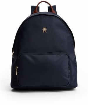 TOMMY HILFIGER Batoh 'POPETTE'  námornícka modrá / hnedá
