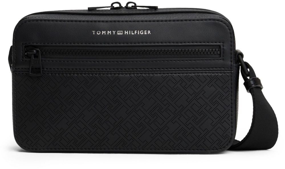 TOMMY HILFIGER Taška cez rameno  čierna