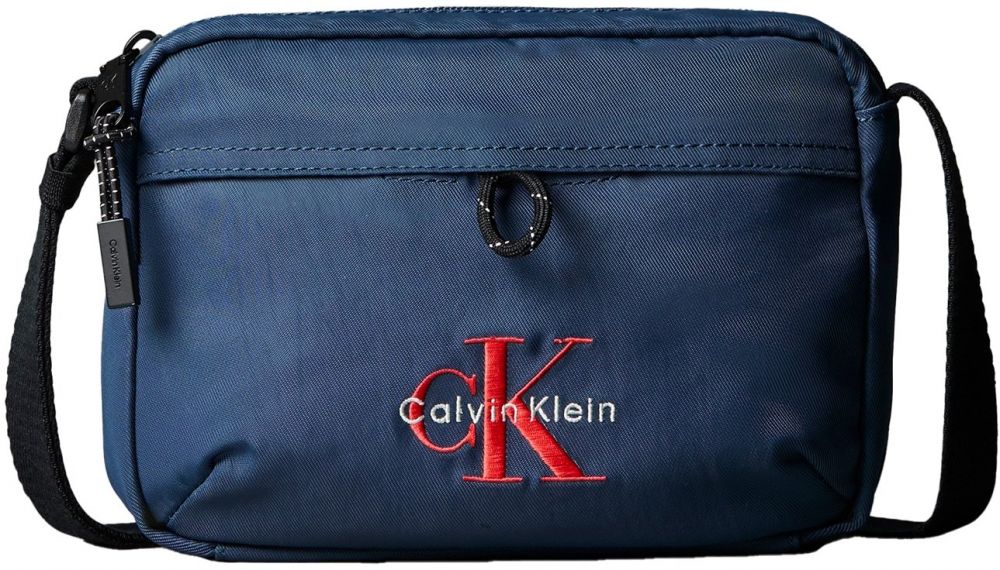 Calvin Klein Taška cez rameno  modrá / červená / biela