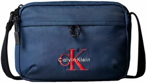 Calvin Klein Taška cez rameno  modrá / červená / biela