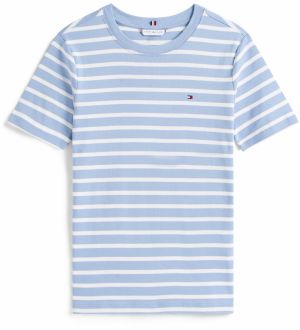 TOMMY HILFIGER Tričko 'CODY'  svetlomodrá / biela