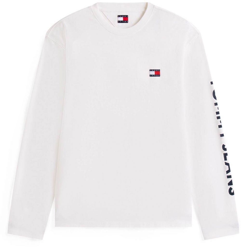 Tommy Jeans Tričko  nebielená / tmavomodrá
