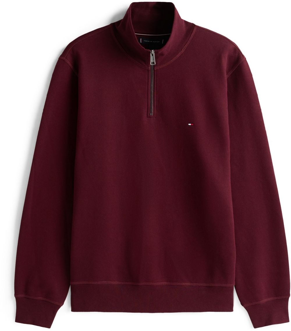 TOMMY HILFIGER Mikina 'ESSENTIAL'  burgundská