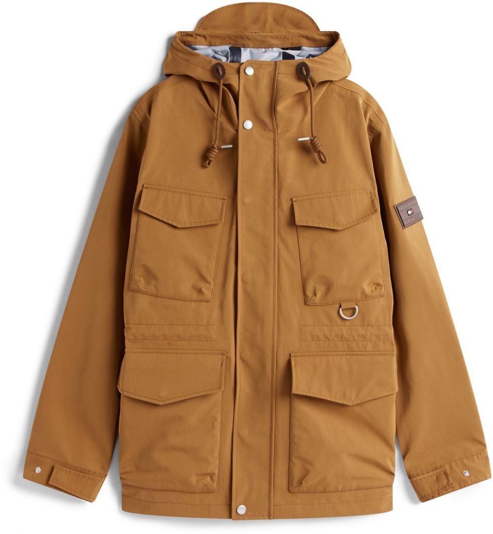 TOMMY HILFIGER Prechodná bunda  hnedá