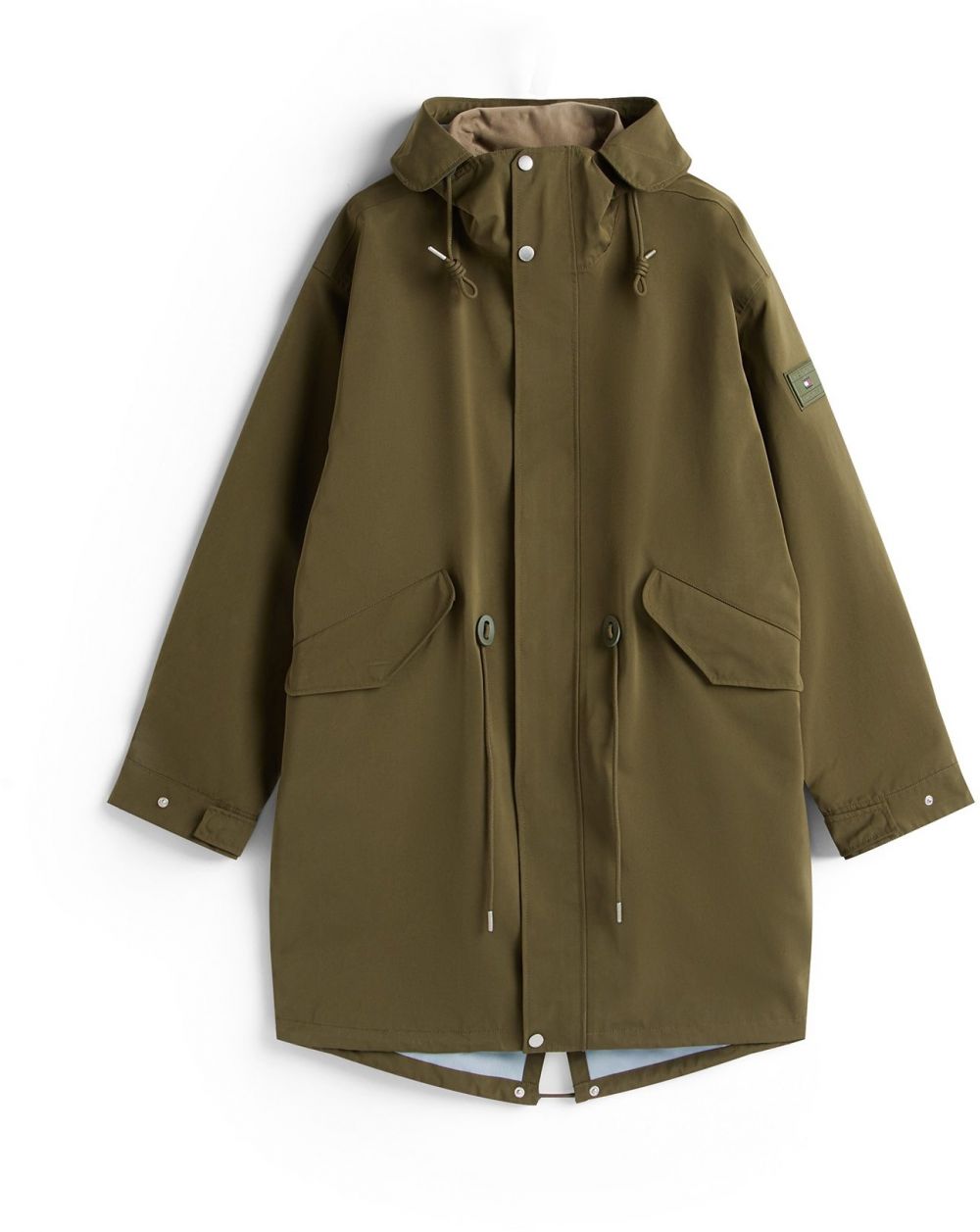 TOMMY HILFIGER Prechodná parka  kaki